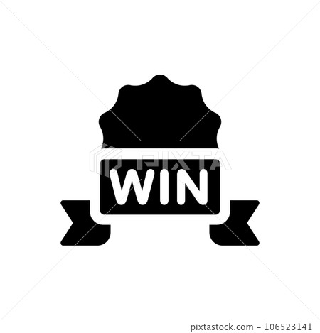 Win badge icon Win badge icon 106523141