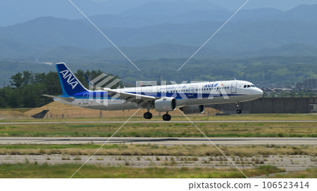 全日空航空 空客 A321neo 降落 全日空航空 空客 A321neo 降落 106523414