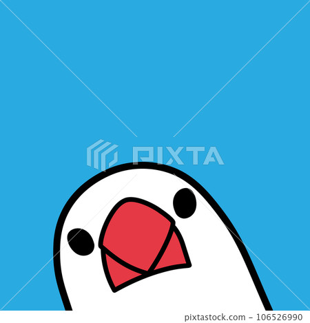 瞥見一隻白色的麻雀,藍色 瞥見一隻白色的麻雀,藍色 106526990