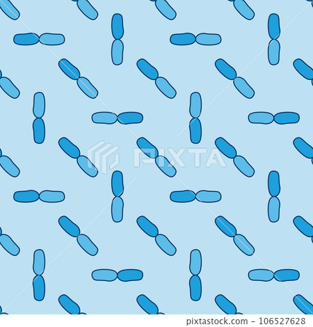Bacilli vector bacteria concept blue seamless pattern Bacilli vector bacteria concept blue seamless pattern 106527628