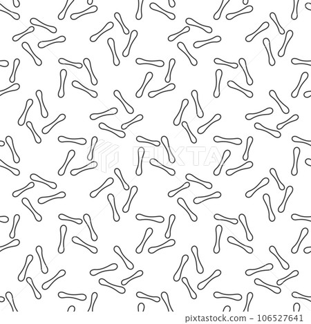 Bacteria vector concept outline minimal seamless pattern Bacteria vector concept outline minimal seamless pattern 106527641
