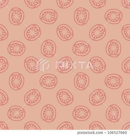 Microbe vector concept line red seamless pattern Microbe vector concept line red seamless pattern 106527660