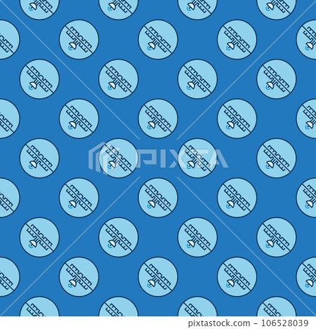 Satellite Prohibition vector concept blue seamless pattern 106528039