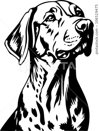 vector design of a dog 106529475