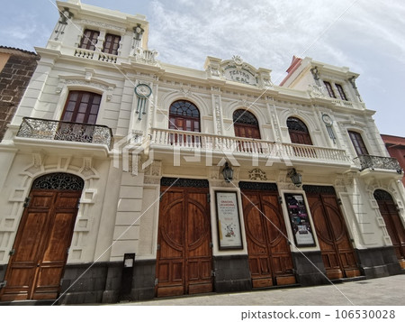La Laguna, Spain,: Theatre in the old town at La Laguna, 106530028