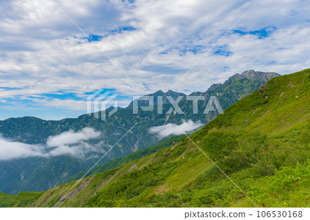 夏季八方白馬山風景 夏季八方白馬山風景 106530168