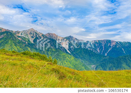 夏季八方白馬山風景 106530174