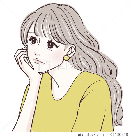女性插畫素材 106530548