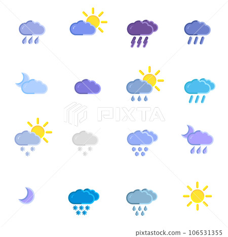 weather icons 106531355