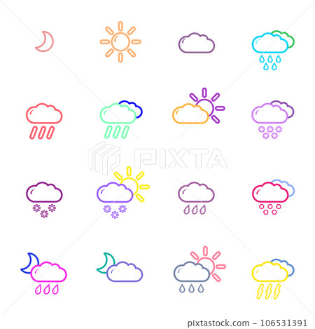 weather icons 106531391