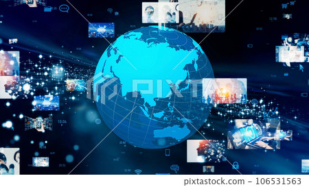 Earth and video global content Earth and video global content 106531563