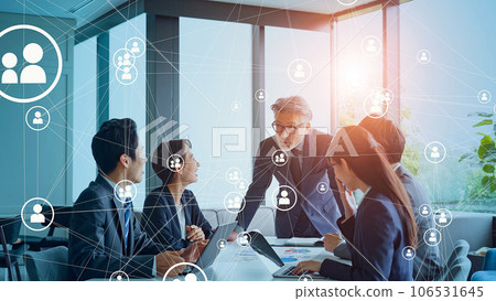 團隊合作 人與人之間的聯繫 106531645