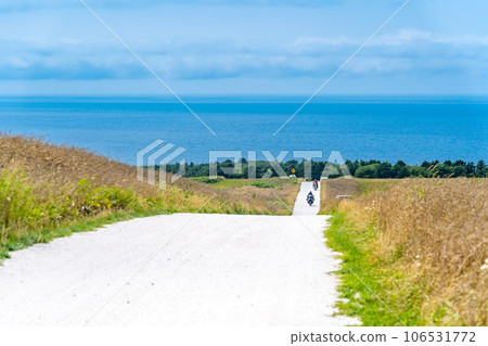 White road Misaki Soya motorcycle rider 106531772