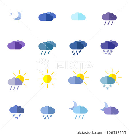 weather icons weather icons 106532535