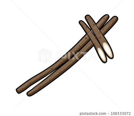 牛蒡例證 106533072