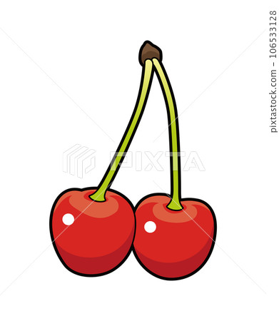 櫻桃插圖 櫻桃插圖 106533128