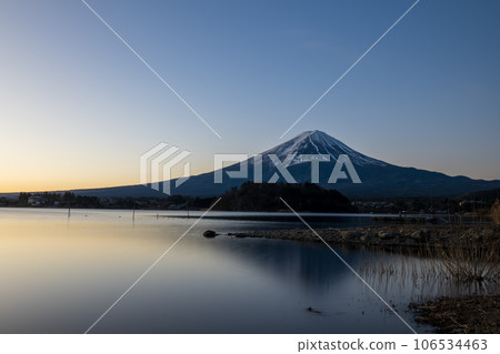 Mt. Fuji at dawn 106534463