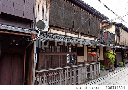 【插畫風京都】京都町屋的時尚外觀 106534834