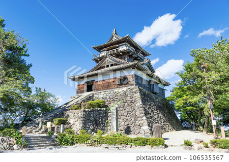 福井縣堺市日本百強城,晴天的丸岡城樓 福井縣堺市日本百強城,晴天的丸岡城樓 106535567