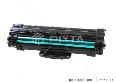 empty laser toner isolated empty laser toner isolated 106537043