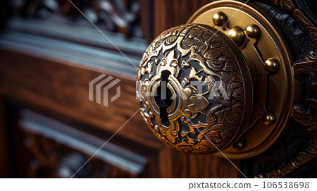 vintage door knob 106538698