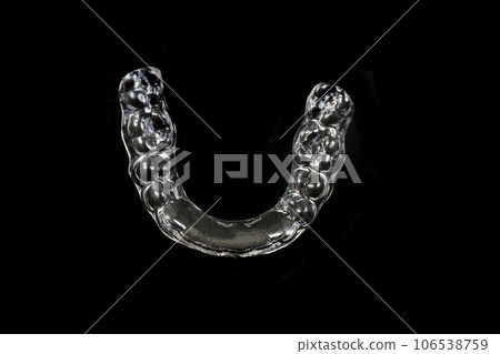 plastic braces isolated plastic braces isolated 106538759