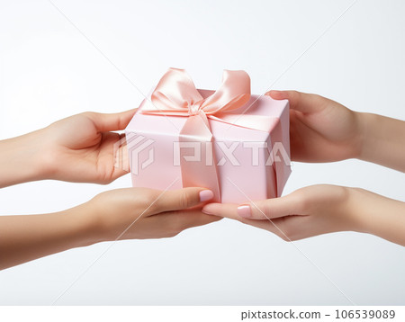 Hands to give gifts Hands to give gifts 106539089