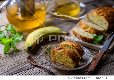 自製香蕉蛋糕(香蕉麵包) 香蕉蛋糕 蛋糕配茶 自製香蕉蛋糕(香蕉麵包) 香蕉蛋糕 蛋糕配茶 106539129