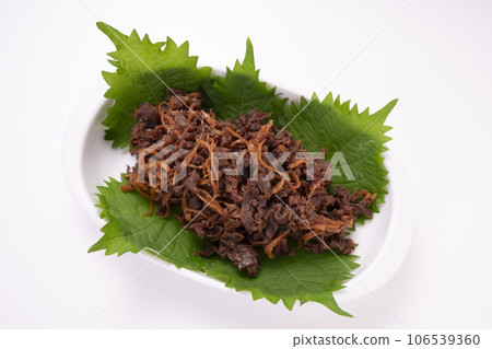 便宜又美味的牛肩腰肉製作的時雨煮，推薦給老年人的動物蛋白醃製食品 106539360