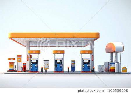 Gas station (Picto) Gas station (Picto) 106539998