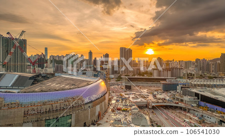 Sept 3 2023 stadium under construction, Kai Tak Sports Park Sept 3 2023 stadium under construction, Kai Tak Sports Park 106541030