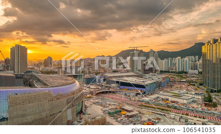 Sept 3 2023 stadium under construction, Kai Tak Sports Park 106541035