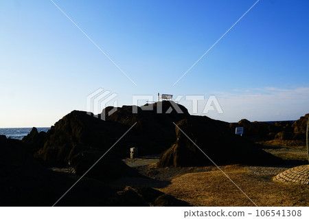 Chiba Boso Peninsula Minamiboso Nojimazaki Lovers Bench Chiba Boso Peninsula Minamiboso Nojimazaki Lovers Bench 106541308