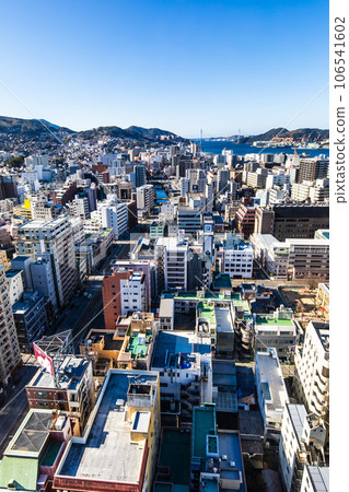 長崎市政府新館 - 從屋頂花園眺望的景色【長崎市】 長崎市政府新館 - 從屋頂花園眺望的景色【長崎市】 106541602