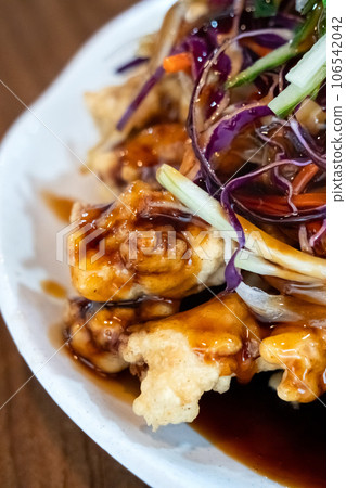 sweet and sour pork sweet and sour pork tenderloin sweet and sour pork Korean food cuisine 탕수육 Tangsuyuk タンスユク sweet and sour pork sweet and sour pork tenderloin sweet and sour pork Korean food cuisine 탕수육 Tangsuyuk タンスユク 106542042