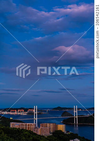 鍋冠牟利山的黎明（長崎市） 106542161