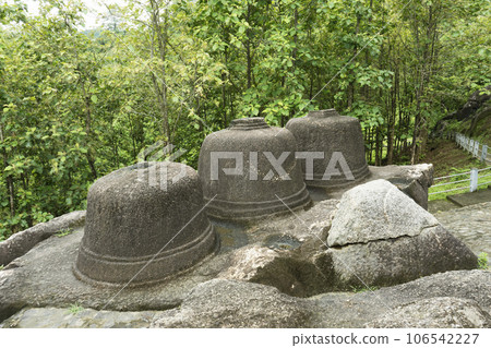 Sri Surya Pahar, Surya Mountain, Goalpara, Heritage Site, Assam, Northeast India. 106542227