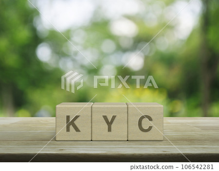 Know your customer concept 106542281