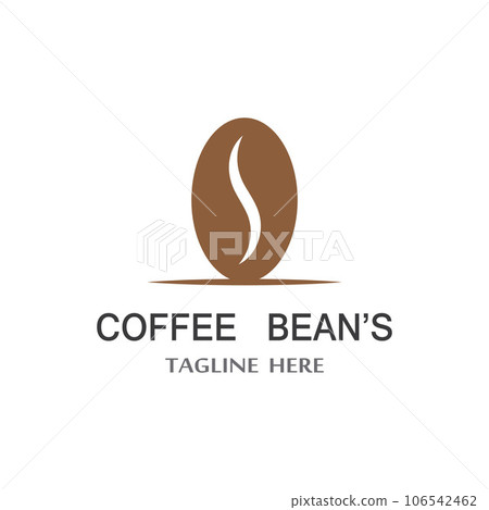 coffee bean icon vector coffee bean icon vector 106542462