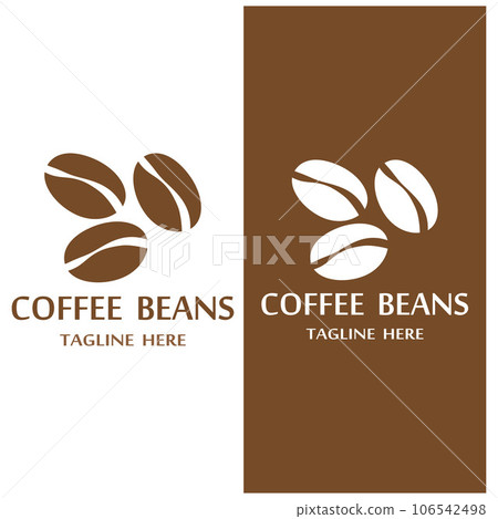 coffee bean icon vector coffee bean icon vector 106542498