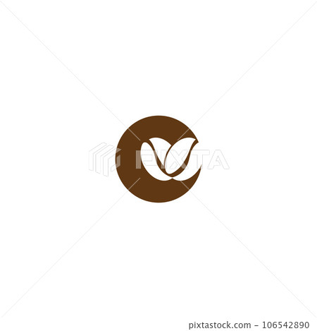coffee bean icon vector coffee bean icon vector 106542890