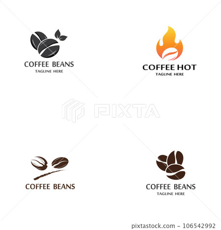 coffee bean icon vector coffee bean icon vector 106542992
