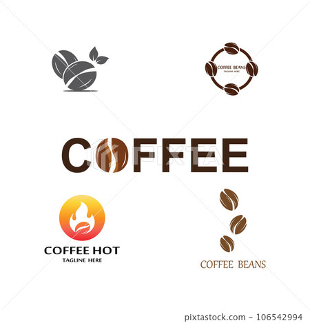 coffee bean icon vector coffee bean icon vector 106542994