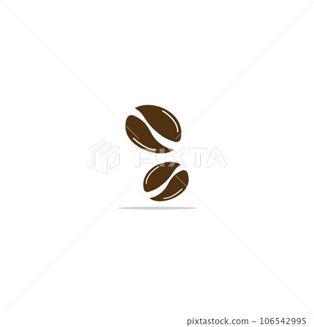 coffee bean icon vector coffee bean icon vector 106542995