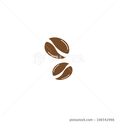 coffee bean icon vector coffee bean icon vector 106542998