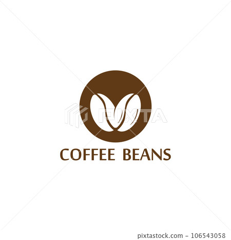 coffee bean icon vector coffee bean icon vector 106543058
