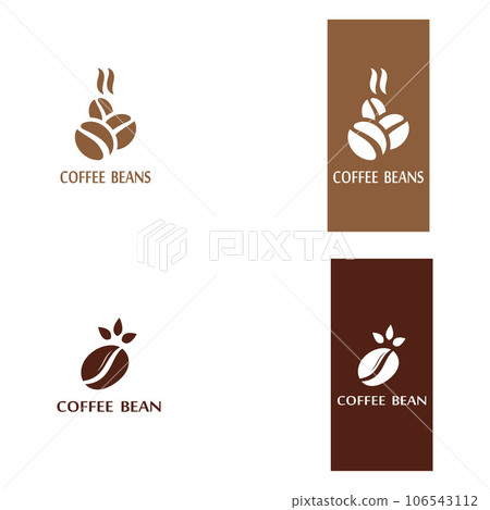 coffee bean icon vector coffee bean icon vector 106543112