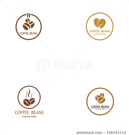 coffee bean icon vector coffee bean icon vector 106543114