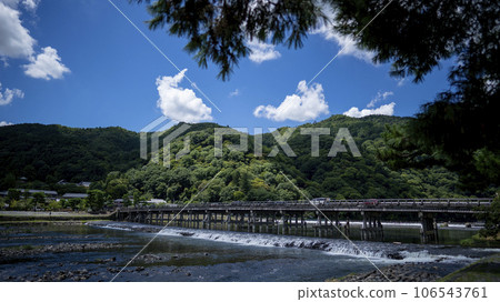 Togetsukyo Bridge in Saga-Arashiyama Togetsukyo Bridge in Saga-Arashiyama 106543761