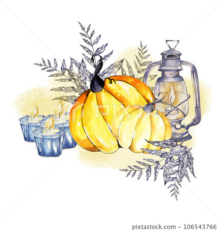 Watercolor hand painted books illustration. Wizard concept. Halloween themed design. cute cats, magical attributes. for the design of postcards, websites Watercolor hand painted books illustration. Wizard concept. Halloween themed design. cute cats, magical attributes. for the design of postcards, websites 106543766